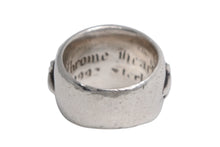 Load image into Gallery viewer, CHROME HEARTS クロムハーツ FLRL CRS P RUBY フローラルクロス パヴェルビー リング 重量約12.7g サイズ8号 シルバー 純正 美品 中古 4b013090