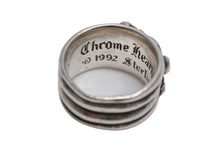 Load image into Gallery viewer, CHROME HEARTS クロムハーツ DAGGER P DMND P RUBY ダガーリング 重量約15.2g サイズ16号 スターリングシルバー 美品 中古 4b013092