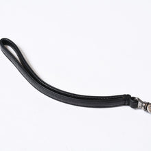 Load image into Gallery viewer, CHROME HEARTS クロムハーツ クロスパッチ ジッパーチェンジパース ストラップ付 レザーウォレット 財布 シルバー925 美品 中古 4b013775