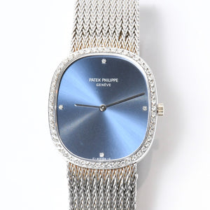 極美品 PATEK PHILIPPE パテック フィリップ ゴールデンエリプス ロングブレス メンズ 時計 中古 4b013738