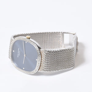 極美品 PATEK PHILIPPE パテック フィリップ ゴールデンエリプス ロングブレス メンズ 時計 中古 4b013738