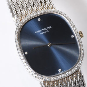 極美品 PATEK PHILIPPE パテック フィリップ ゴールデンエリプス ロングブレス メンズ 時計 中古 4b013738