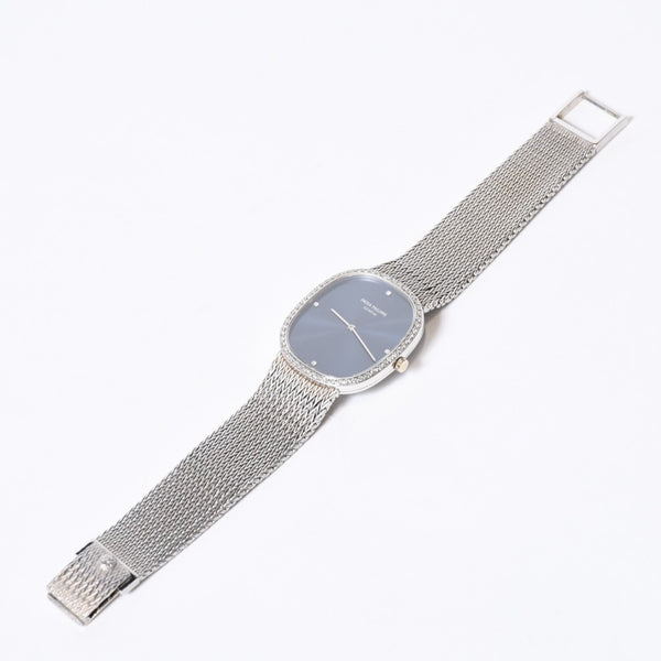 極美品 PATEK PHILIPPE パテック フィリップ ゴールデンエリプス ロングブレス メンズ 時計 中古 4b013738