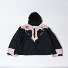 Load image into Gallery viewer, KAPITAL キャピタル ナイロンタフタ テネシー コーンフラワーパーカー カラーブラック ピンク 美品 中古 4b013587