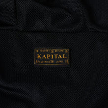 Load image into Gallery viewer, KAPITAL キャピタル ナイロンタフタ テネシー コーンフラワーパーカー カラーブラック ピンク 美品 中古 4b013587