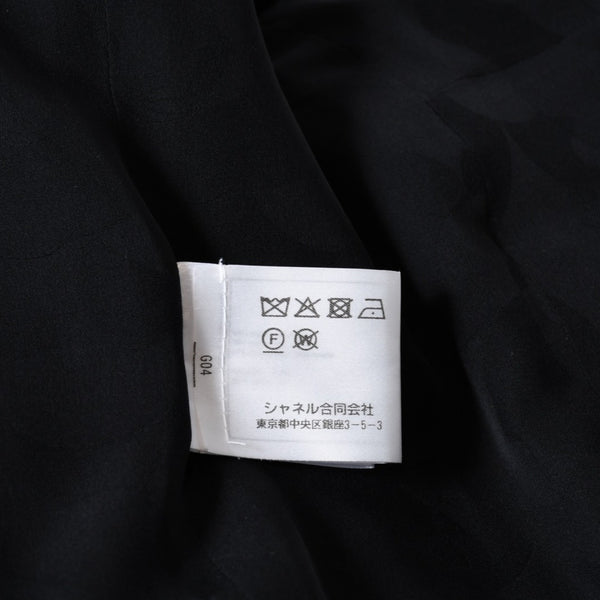 極美品 CHANEL シャネル ツイード ジャケット P71059V62263 サイズ34 ココマークブラック 中古 4b012774
