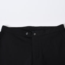 Load image into Gallery viewer, CHROME HEARTS クロムハーツ スラックス フレアニー BSフレア パンツ サイズ30 ウール ブラック 美品 中古 4b013111