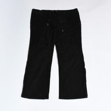 Load image into Gallery viewer, 極美品 CHROME HEARTS クロムハーツ FLEURKNEE LTHR PANTS フレアニー レザーパンツ サイズM スウェード シルバー925 中古 4b013110