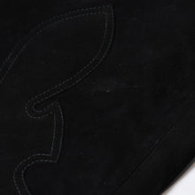 Load image into Gallery viewer, 極美品 CHROME HEARTS クロムハーツ FLEURKNEE LTHR PANTS フレアニー レザーパンツ サイズM スウェード シルバー925 中古 4b013110