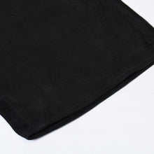 Load image into Gallery viewer, 極美品 CHROME HEARTS クロムハーツ FLEURKNEE LTHR PANTS フレアニー レザーパンツ サイズM スウェード シルバー925 中古 4b013110