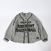 Load image into Gallery viewer, 新品未使用 KAPITAL キャピタル ファンシーツイード GREAT KOUNTRY ツイードベースボールシャツ K2410SS091 サイズ3 カラーホワイト 中古 4b013588