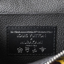Load image into Gallery viewer, 新品同様 LOUIS VUITTON ルイヴィトン LV × TM ニース ミニ ハンドバッグ M13747 モノグラム マルチカラー ブラック 村上隆 中古 4b013600