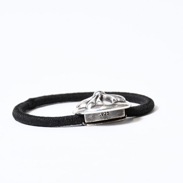 CHROME HEARTS クロムハーツ クロスボールボタン ヘアゴム コンチョ 重量約15.7g シルバー925 2003/.925刻印 美品 中古 4b013768
