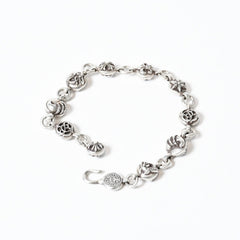 CHROME HEARTS クロムハーツ マルチボール #2 ブレスレット メンズ シルバー SV925 75.6g 美品 中古 4b013757