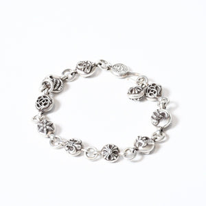 CHROME HEARTS クロムハーツ マルチボール #2 ブレスレット メンズ シルバー SV925 75.6g 美品 中古 4b013757