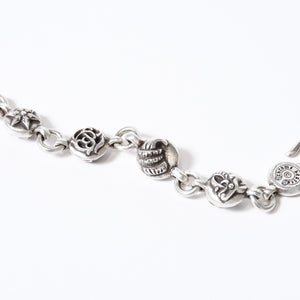 CHROME HEARTS クロムハーツ マルチボール #2 ブレスレット メンズ シルバー SV925 75.6g 美品 中古 4b013757
