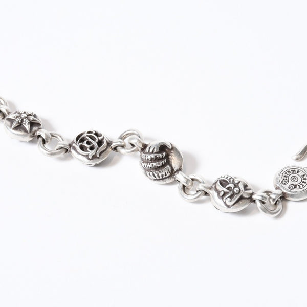 CHROME HEARTS クロムハーツ マルチボール #2 ブレスレット メンズ シルバー SV925 75.6g 美品 中古 4b013757