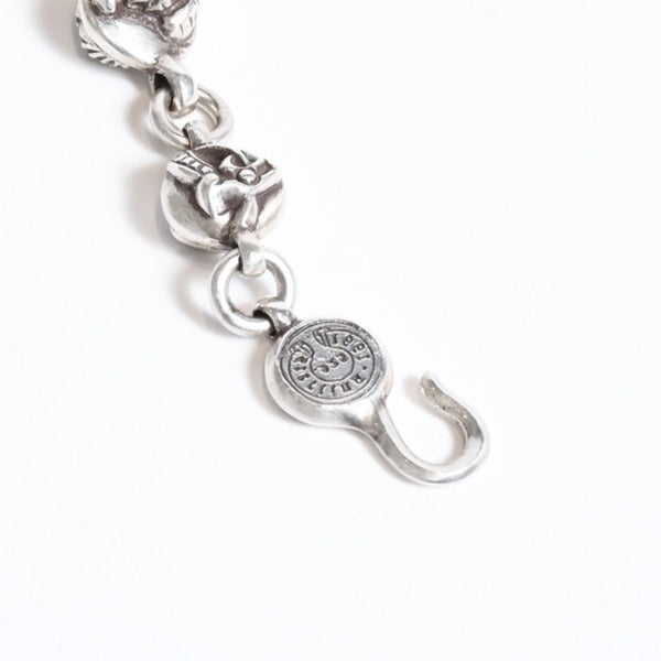 CHROME HEARTS クロムハーツ マルチボール #2 ブレスレット メンズ シルバー SV925 75.6g 美品 中古 4b013757