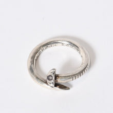 画像をギャラリービューアに読み込む, 極美品 CHROME HEARTS クロムハーツ NAIL ネイルリング CRSBALL 15号 クロスボールリング 6.7g 指輪 シルバー925 中古 4b013766