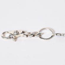 Load image into Gallery viewer, 極美品 CHROME HEARTS クロムハーツ ショートクラシックリンク キーリング キーホルダー 2リンク 重量約52.7g シルバー925 中古 4b013750