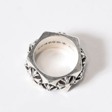 画像をギャラリービューアに読み込む, 極美品 CHROME HEARTS クロムハーツ ペンタゴンリング 指輪 CHプラス 2014刻印 14号 重量18.6g シルバー925 中古 4b013758