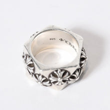 画像をギャラリービューアに読み込む, 極美品 CHROME HEARTS クロムハーツ ペンタゴンリング 指輪 CHプラス 2014刻印 14号 重量18.6g シルバー925 中古 4b013758