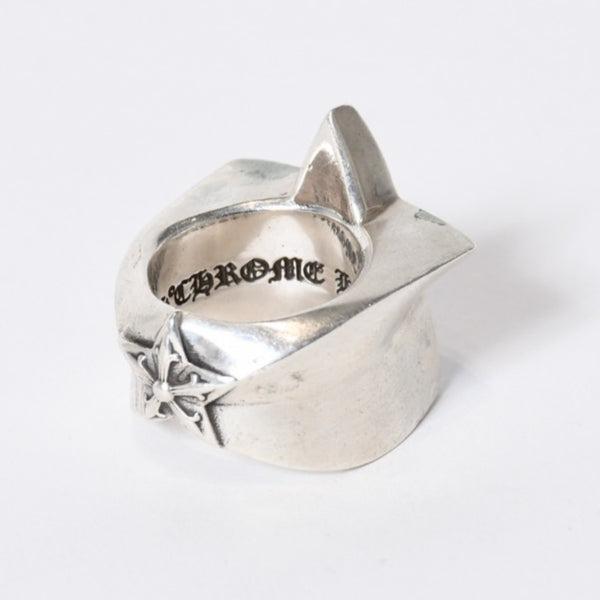 CHROME HEARTS クロムハーツ STR LRG ラージ スターリング 指輪 重量約52.2g サイズ19号 2011/.925刻印 美品 中古 4b013759