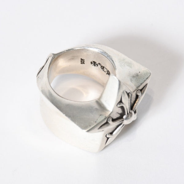 CHROME HEARTS クロムハーツ STR LRG ラージ スターリング 指輪 重量約52.2g サイズ19号 2011/.925刻印 美品 中古 4b013759