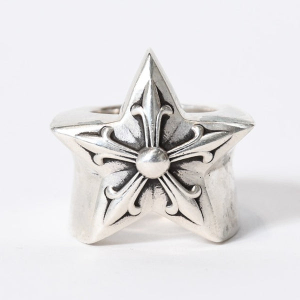 CHROME HEARTS クロムハーツ STR LRG ラージ スターリング 指輪 重量約52.2g サイズ19号 2011/.925刻印 美品 中古 4b013759