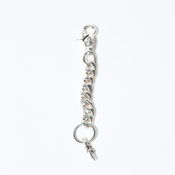 極美品 CHROME HEARTS クロムハーツ CLP CHN CLASSIC-L ロングクラシックリンク ダガーキーチェーン 8LINK 92.1g シルバー925 中古 4b013748