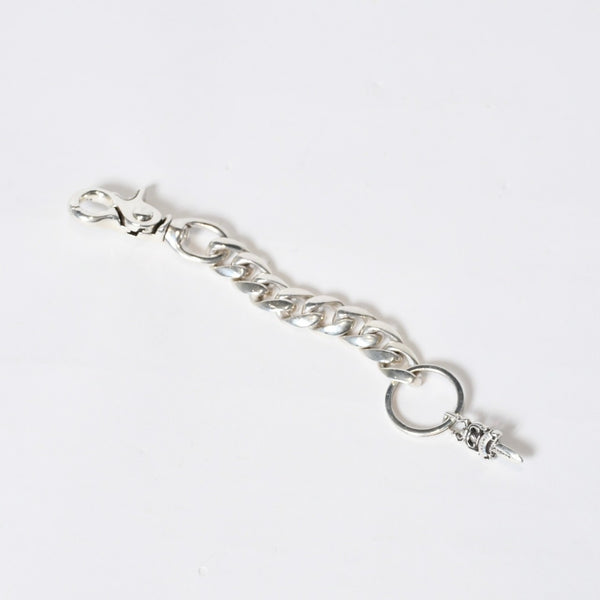 極美品 CHROME HEARTS クロムハーツ CLP CHN CLASSIC-L ロングクラシックリンク ダガーキーチェーン 8LINK 92.1g シルバー925 中古 4b013748