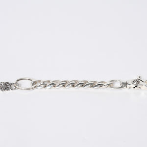 極美品 CHROME HEARTS クロムハーツ CLP CHN CLASSIC-L ロングクラシックリンク ダガーキーチェーン 8LINK 92.1g シルバー925 中古 4b013748