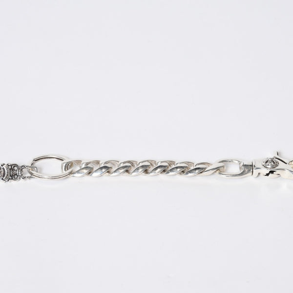 極美品 CHROME HEARTS クロムハーツ CLP CHN CLASSIC-L ロングクラシックリンク ダガーキーチェーン 8LINK 92.1g シルバー925 中古 4b013748