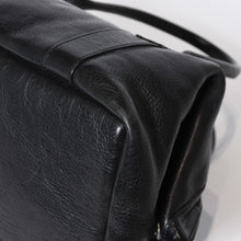 Load image into Gallery viewer, CHROME HEARTS クロムハーツ MONICA BAG モニカ レザーハンドバッグ ダガージップ クロスボール フローラルリベット 美品 中古 4b013119