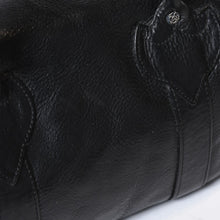 Load image into Gallery viewer, CHROME HEARTS クロムハーツ MONICA BAG モニカ レザーハンドバッグ ダガージップ クロスボール フローラルリベット 美品 中古 4b013119