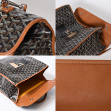 Load image into Gallery viewer, 極美品 GOYARD ゴヤール Saint Leger サン レジェ バックパック リュック STLEGEMMLTY51CG51P ブラック ブラウン 中古 4b013530