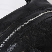 Load image into Gallery viewer, CHROME HEARTS クロムハーツ MONICA BAG モニカ レザーハンドバッグ ダガージップ クロスボール フローラルリベット 美品 中古 4b013119