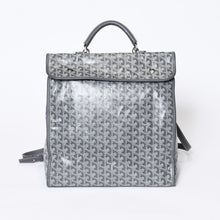 Load image into Gallery viewer, 極美品 GOYARD ゴヤール Saint Leger サン レジェ バックパック リュック STLEGEMMLTY51CG51P グレー シルバー金具 中古 4b013529