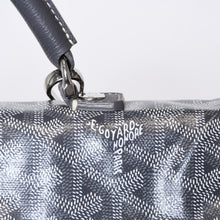 Load image into Gallery viewer, 極美品 GOYARD ゴヤール Saint Leger サン レジェ バックパック リュック STLEGEMMLTY51CG51P グレー シルバー金具 中古 4b013529
