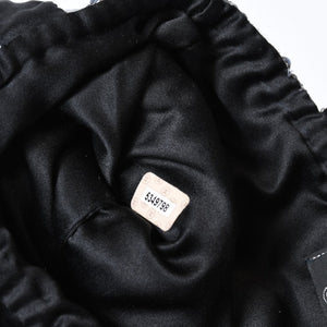 CHANEL シャネル スパンコール ハンドバッグ 5番台 ココマーク ラインストーン シルバー クリア シルバー金具 美品 中古 4b013564