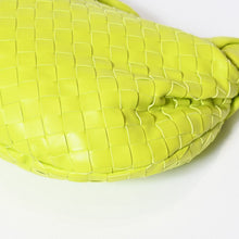 Load image into Gallery viewer, 極美品 BOTTEGA VENETA ボッテガヴェネタ MINI JODIE ミニ ジョディ ハンドバッグ 690225 イエロー 中古 4b013522