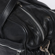 Load image into Gallery viewer, CHROME HEARTS クロムハーツ DIAPER BAG ダイパーバッグ マザーズバッグ ダガー クロスボール レザー シルバー925 美品 中古 4b-013118