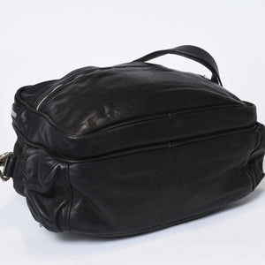 CHROME HEARTS クロムハーツ DIAPER BAG ダイパーバッグ マザーズバッグ ダガー クロスボール レザー シルバー925 美品 中古 4b-013118