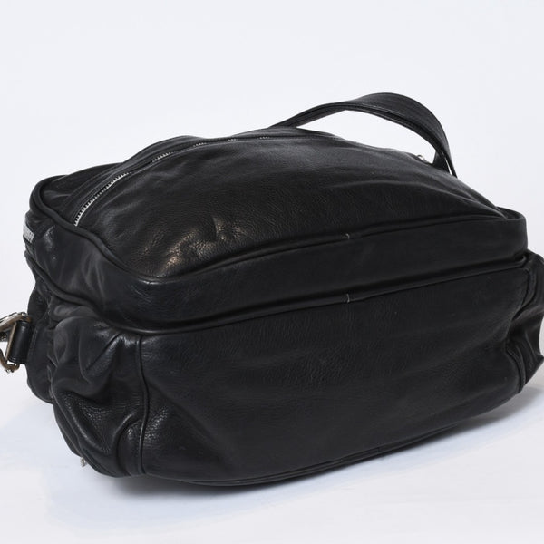 CHROME HEARTS クロムハーツ DIAPER BAG ダイパーバッグ マザーズバッグ ダガー クロスボール レザー シルバー925 美品 中古 4b-013118