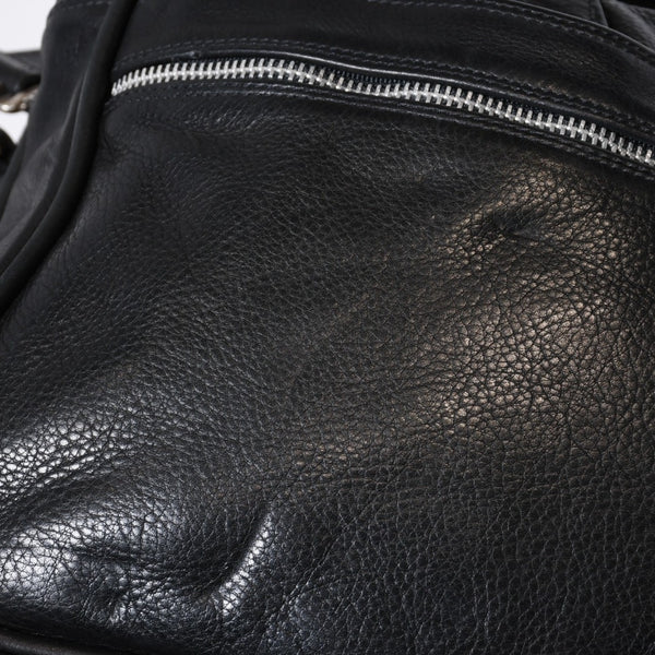 CHROME HEARTS クロムハーツ DIAPER BAG ダイパーバッグ マザーズバッグ ダガー クロスボール レザー シルバー925 美品 中古 4b-013118