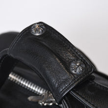 Load image into Gallery viewer, CHROME HEARTS クロムハーツ DIAPER BAG ダイパーバッグ マザーズバッグ ダガー クロスボール レザー シルバー925 美品 中古 4b-013118