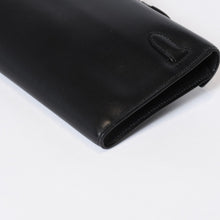 Load image into Gallery viewer, 極美品 HERMES エルメス KELLY CUT ケリーカット ハンドバッグ ヴォースイフト ブラック シルバー金具 □L刻印 中古 4b013533