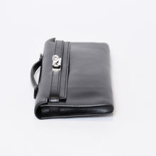 Load image into Gallery viewer, 極美品 HERMES エルメス KELLY CUT ケリーカット ハンドバッグ ヴォースイフト ブラック シルバー金具 □L刻印 中古 4b013533