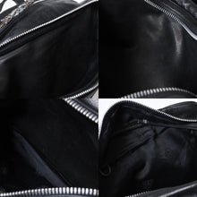 Load image into Gallery viewer, CHROME HEARTS クロムハーツ DIAPER BAG ダイパーバッグ マザーズバッグ ダガー クロスボール レザー シルバー925 美品 中古 4b-013118