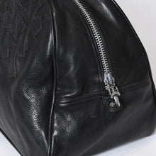 Load image into Gallery viewer, CHROME HEARTS クロムハーツ GYM MD ジムバッグ ミディアム ハンドバッグ オールド セメタリークロスパッチ 14パッチ 美品 中古 4b013115